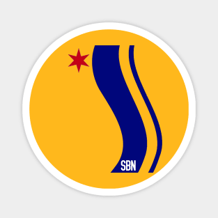 South Bend Flag Magnet